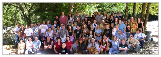 Group shot of the 2003 attendees
